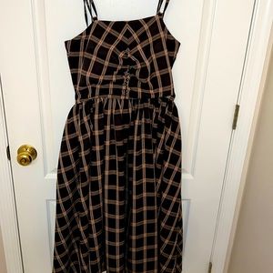 Strapped maxi dress L